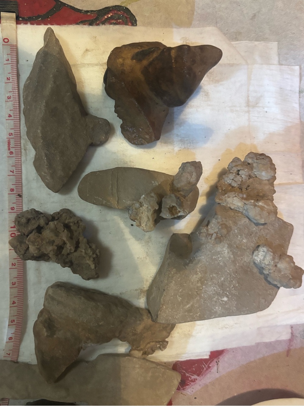 Archaeological Indian artifacts